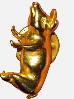 1980-1990s CAMCO Gold Pig Pin